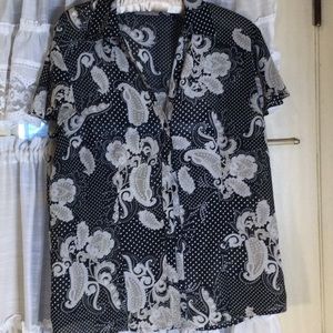 Pretty Paisley and Floral women’s Blouse